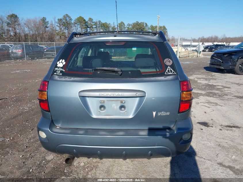 2006 Pontiac Vibe VIN: 5Y2SL65836Z455849 Lot: 43814682