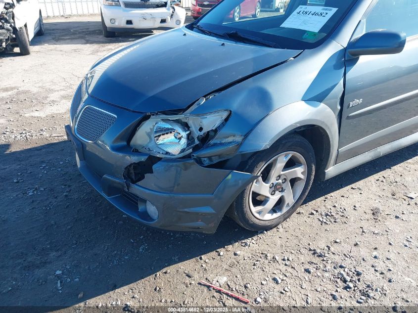 2006 Pontiac Vibe VIN: 5Y2SL65836Z455849 Lot: 43814682