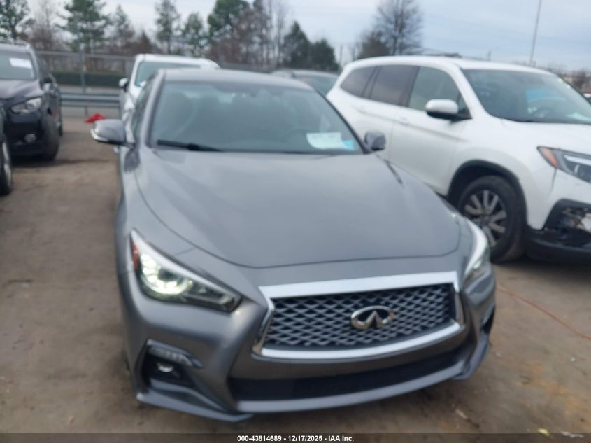 2022 Infiniti Q50 Sensory VIN: JN1EV7CP4NM311667 Lot: 43814689