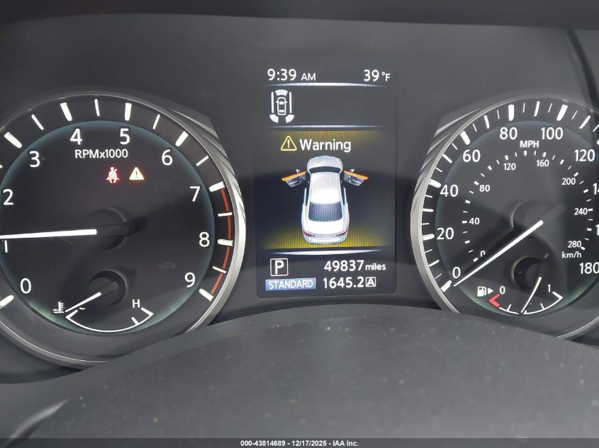 2022 Infiniti Q50 Sensory VIN: JN1EV7CP4NM311667 Lot: 43814689