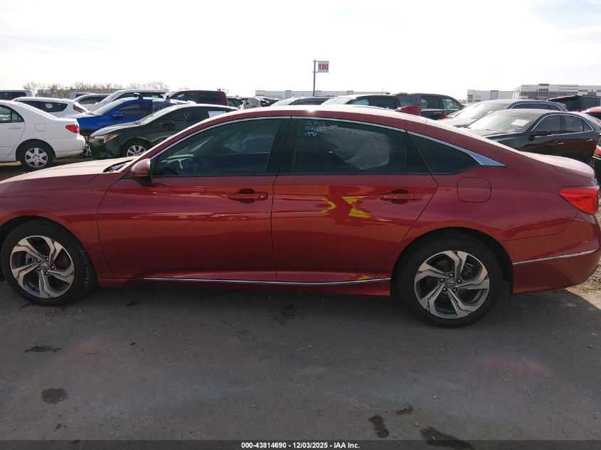 2018 Honda Accord Ex-L VIN: 1HGCV1F58JA266970 Lot: 43814690