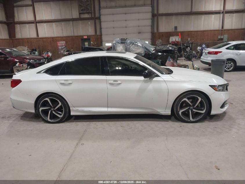 2022 Honda Accord Sport 2.0T VIN: 1HGCV2F39NA024201 Lot: 43814726