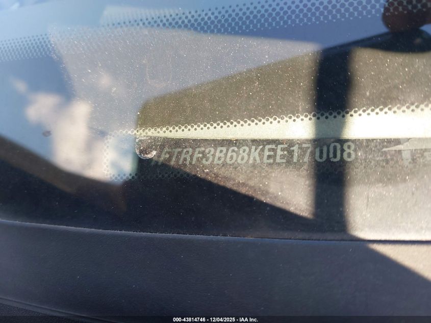 2019 Ford F-350 Xl VIN: 1FTRF3B68KEE17008 Lot: 43814746