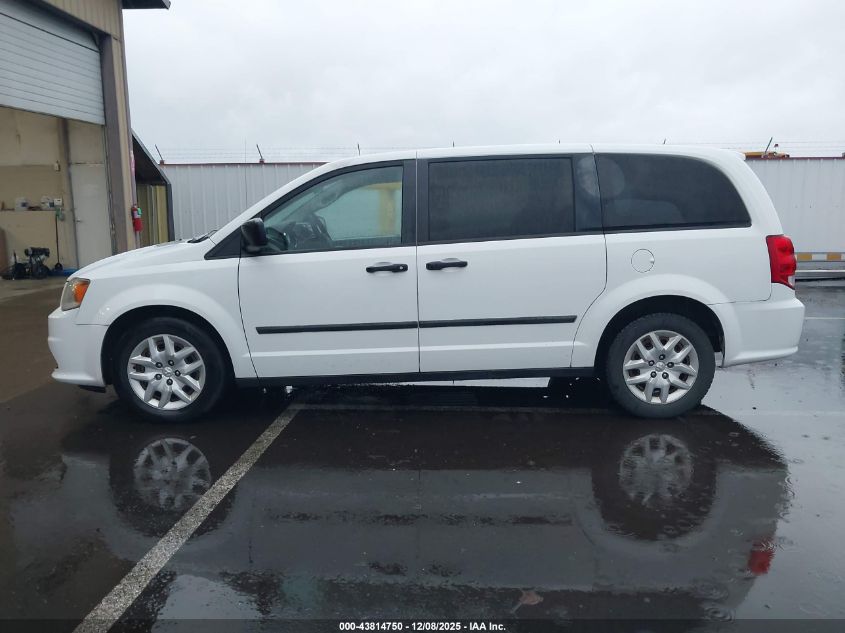 2014 Ram Cargo Tradesman VIN: 2C4JRGAG7ER266496 Lot: 43814750