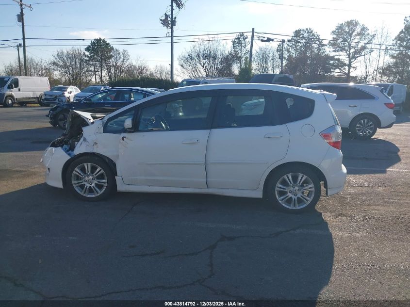 2009 Honda Fit Sport VIN: JHMGE88609S047729 Lot: 43814792