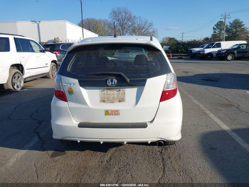 2009 Honda Fit Sport VIN: JHMGE88609S047729 Lot: 43814792