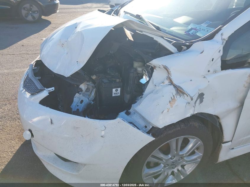 2009 Honda Fit Sport VIN: JHMGE88609S047729 Lot: 43814792