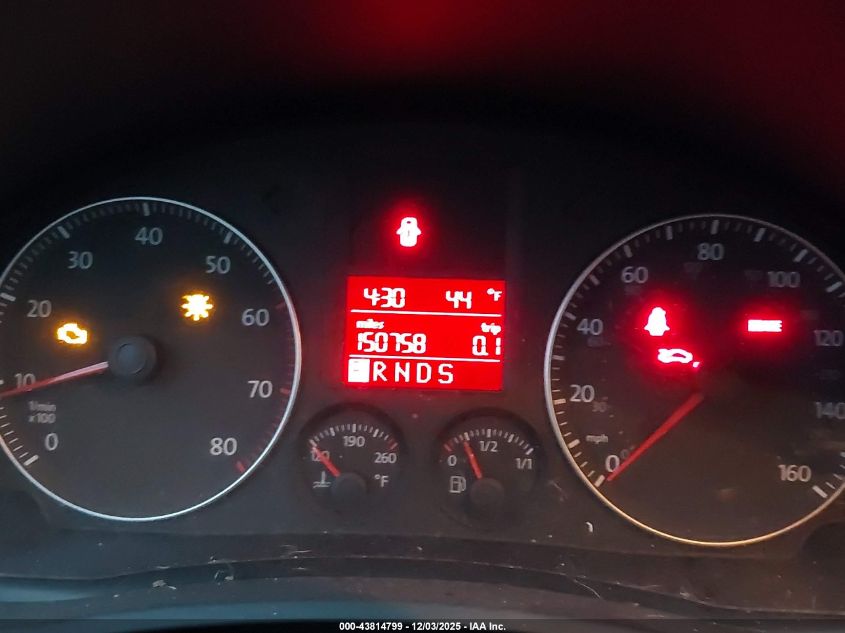 2007 Volkswagen Rabbit 4-Door VIN: WVWDR71K47W238313 Lot: 43814799