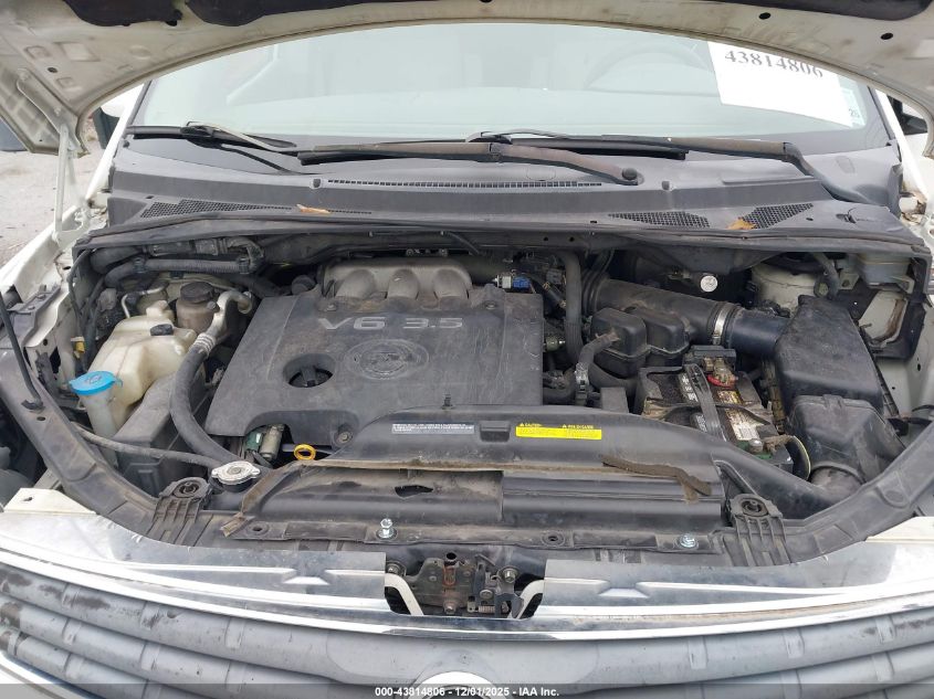 2009 Nissan Quest 3.5 S VIN: 5N1BV28U79N104624 Lot: 43814806