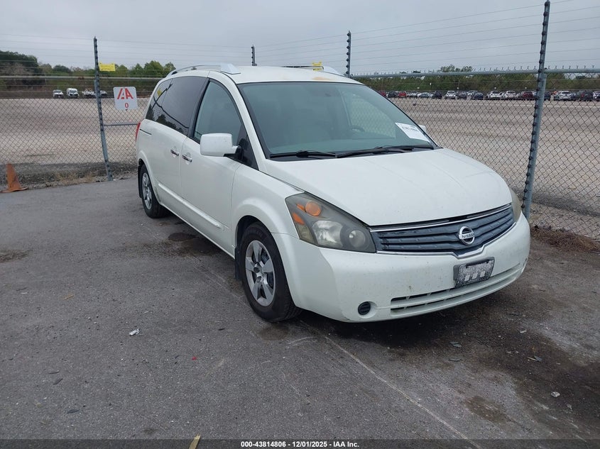 5N1BV28U79N104624 2009 Nissan Quest 3.5 S auction photo 1