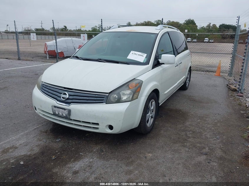 5N1BV28U79N104624 2009 NISSAN QUEST photo no. 2