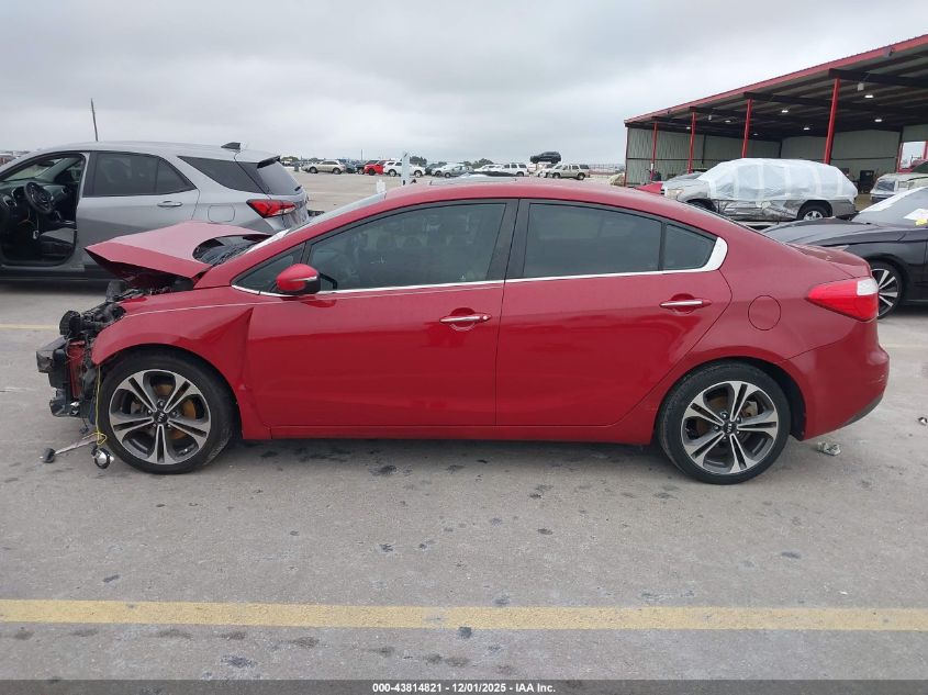 2014 Kia Forte Ex VIN: KNAFZ4A86E5104799 Lot: 43814821