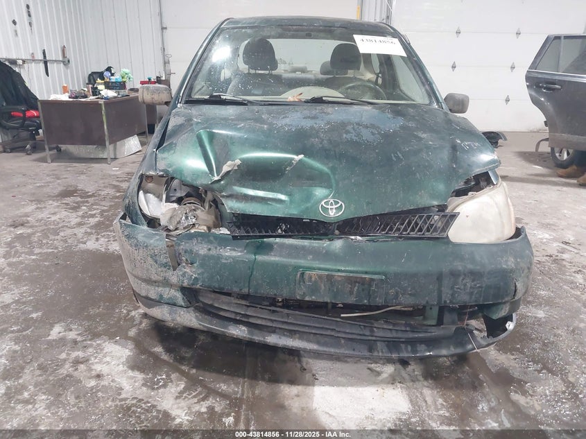 2000 Toyota Echo VIN: JTDAT1234Y5009775 Lot: 43814856