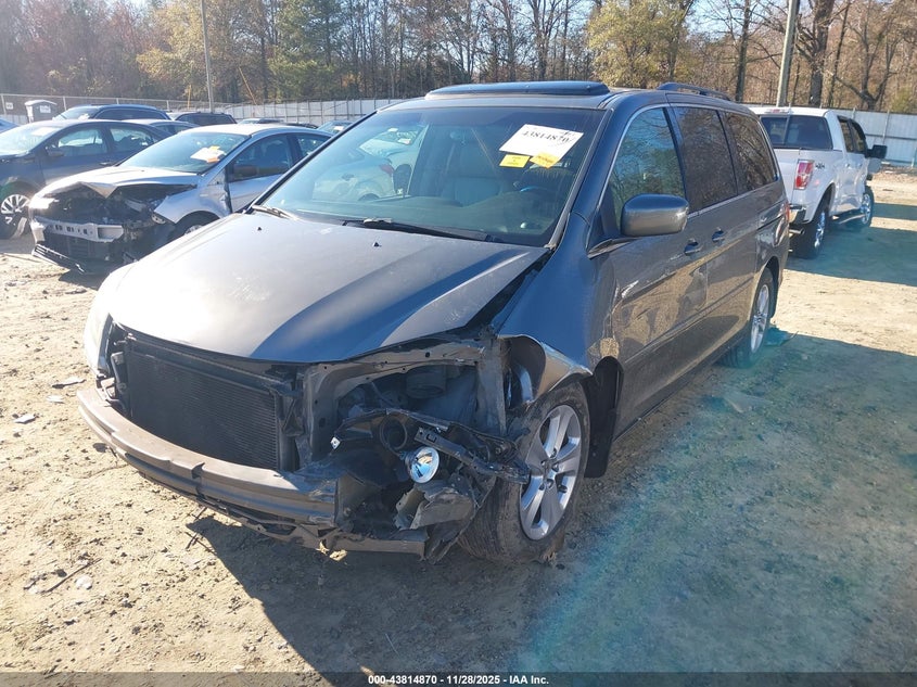 2008 Honda Odyssey Touring VIN: 5FNRL38938B110704 Lot: 43814870