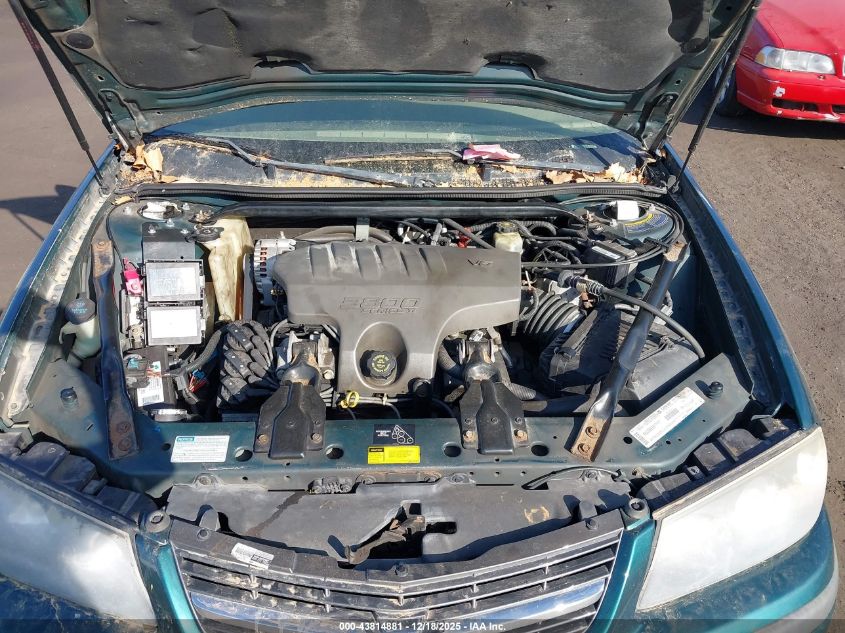 2001 Chevrolet Impala Ls VIN: 2G1WH55K219317191 Lot: 43814881