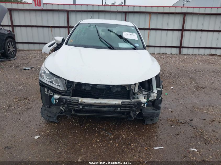 2016 Honda Accord Lx VIN: 1HGCR2F33GA131557 Lot: 43814883