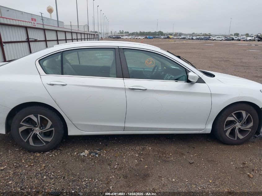 2016 Honda Accord Lx VIN: 1HGCR2F33GA131557 Lot: 43814883