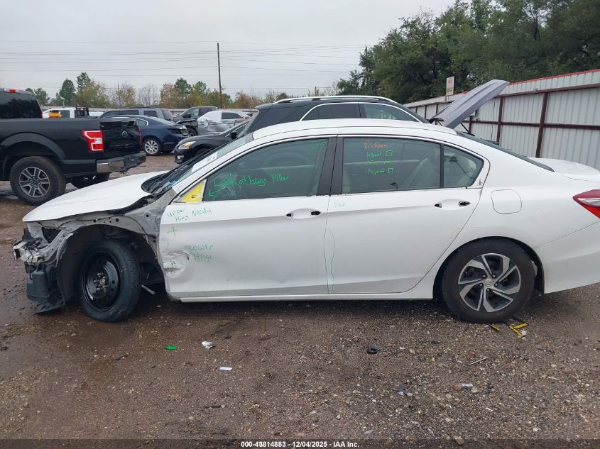 2016 Honda Accord Lx VIN: 1HGCR2F33GA131557 Lot: 43814883