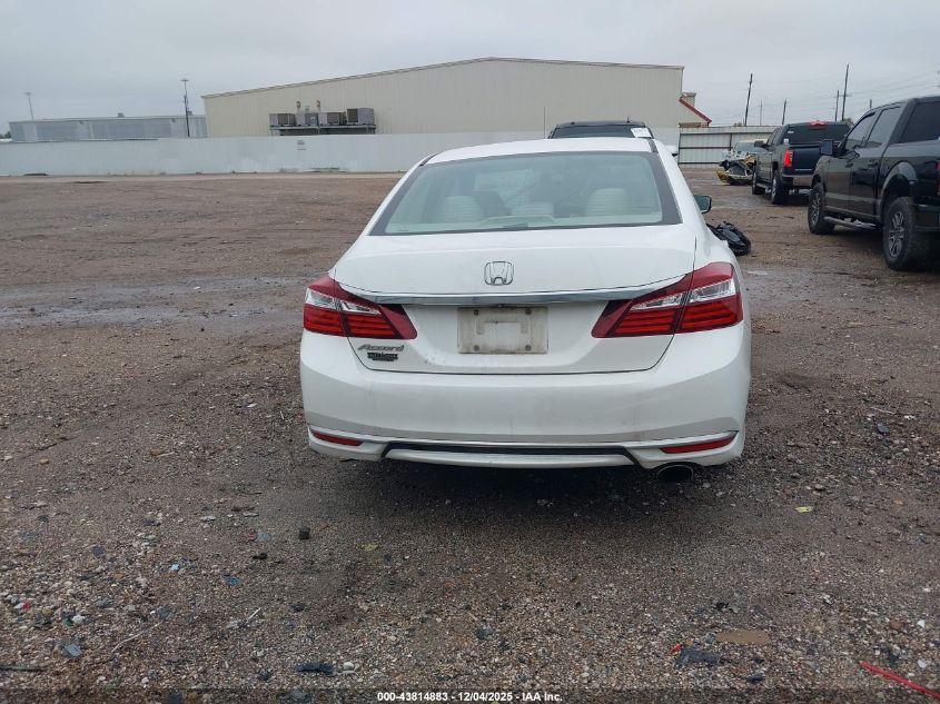 2016 Honda Accord Lx VIN: 1HGCR2F33GA131557 Lot: 43814883