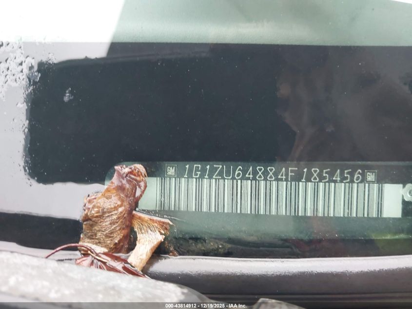 2004 Chevrolet Malibu Maxx Lt VIN: 1G1ZU64884F185456 Lot: 43814912