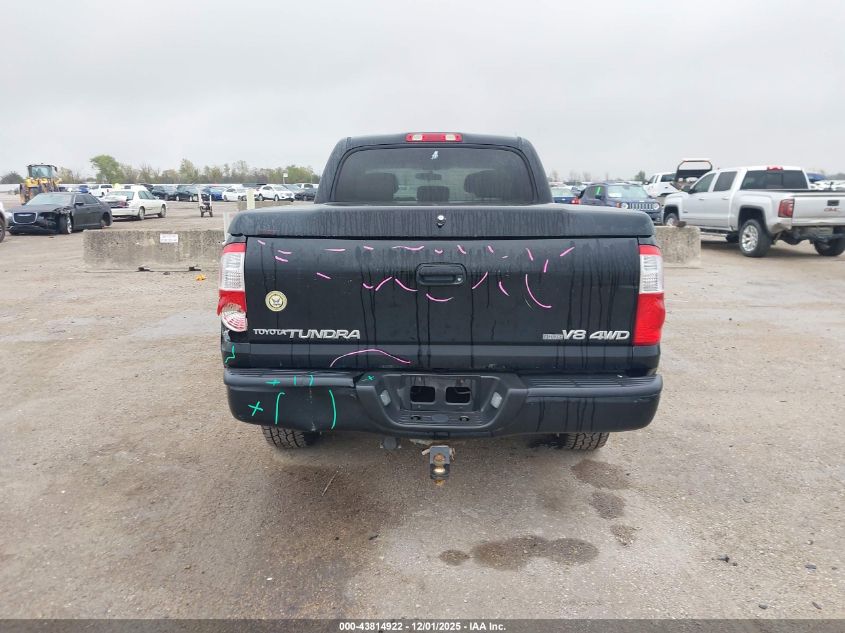 2004 Toyota Tundra Limited V8 VIN: 5TBDT48134S433966 Lot: 43814922