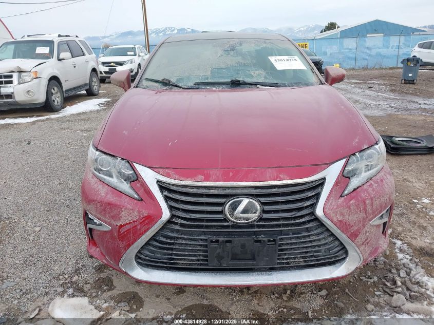 2018 Lexus Es 350 VIN: 58ABK1GG0JU091264 Lot: 43814928