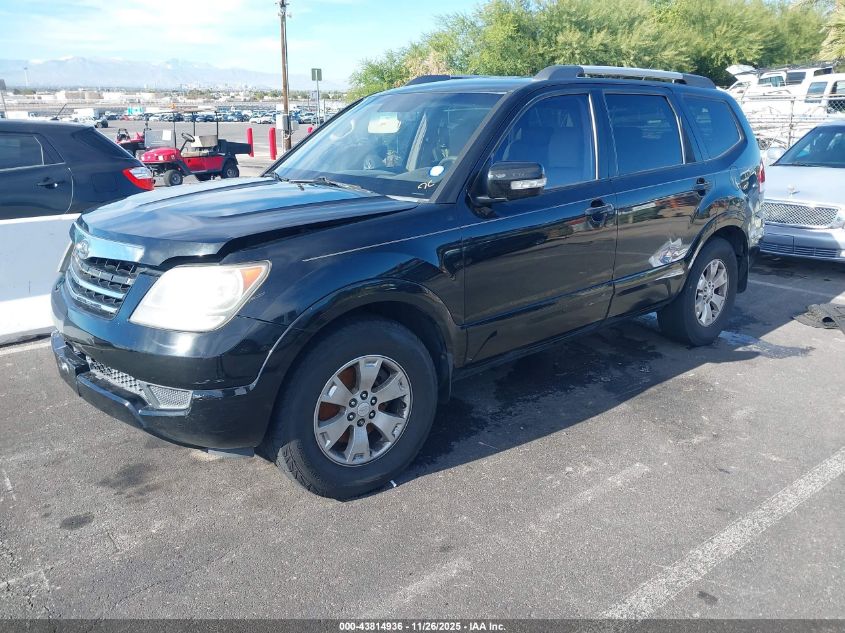 KNDJH741695024022 2009 KIA MOHAVE (BORREGO) photo no. 2