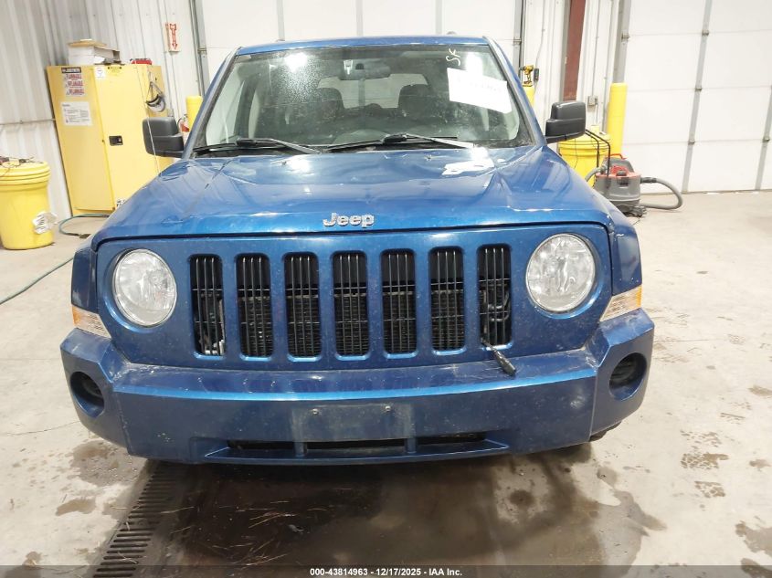 2009 Jeep Patriot Sport VIN: 1J4FF28B99D221218 Lot: 43814963