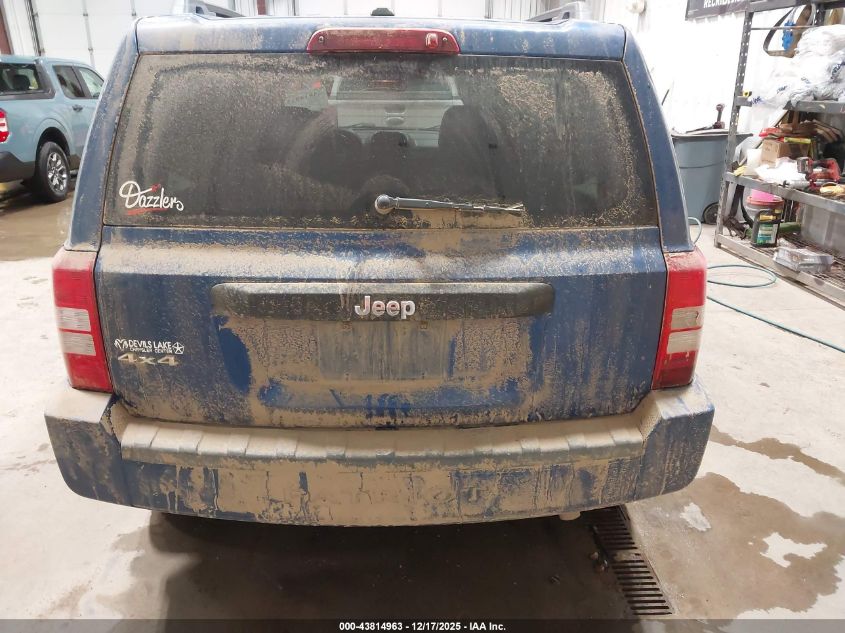 2009 Jeep Patriot Sport VIN: 1J4FF28B99D221218 Lot: 43814963