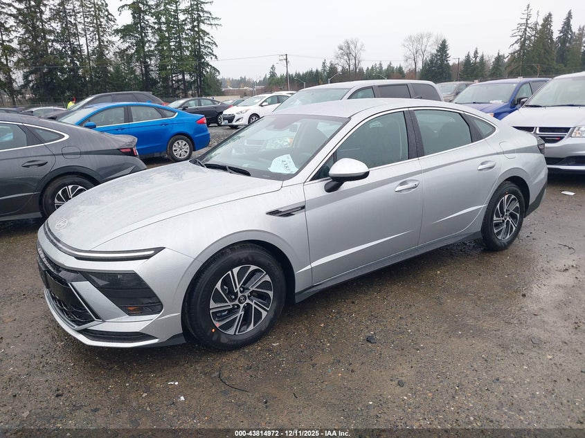 Vin: kmhl24jj5ta143784, lot: 44310457, hyundai sonata hybrid blue 20262