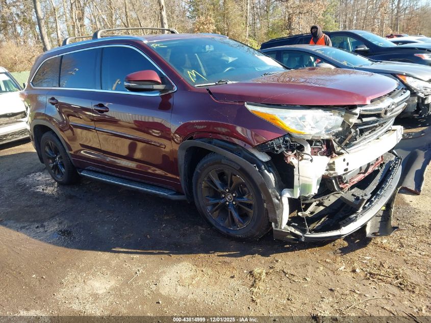 TOYOTA HIGHLANDER XLE V6