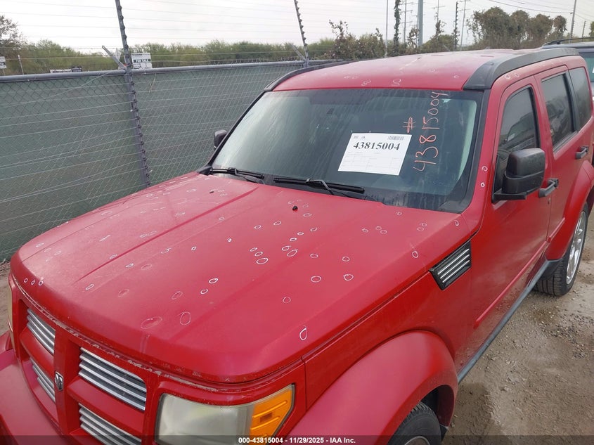 2011 Dodge Nitro Heat VIN: 1D4PT4GK3BW603158 Lot: 43815004