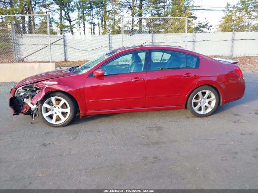 2008 Nissan Maxima 3.5 Se VIN: 1N4BA41E88C814971 Lot: 43815023