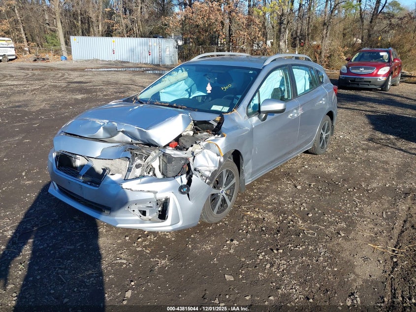 4S3GTAC67K3746491 2019 SUBARU IMPREZA photo no. 2