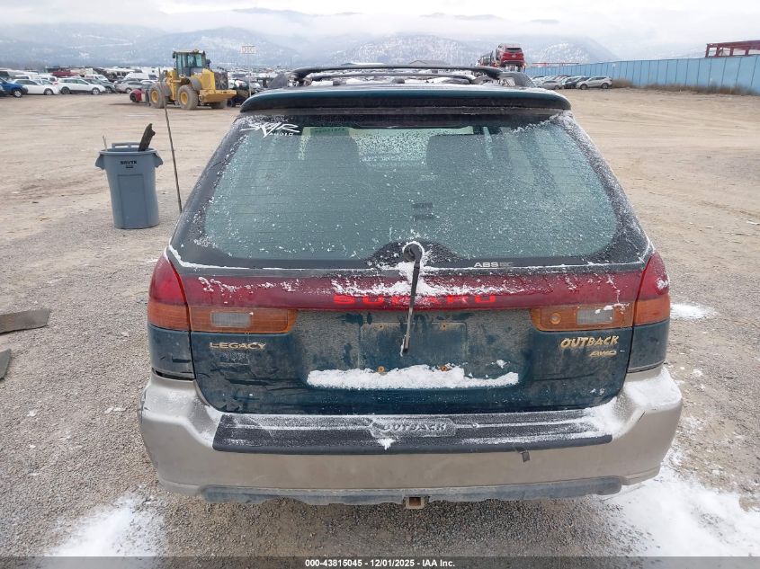 1999 Subaru Legacy 30Th Ann. Outback Ltd./Outback VIN: 4S3BG6855X7658325 Lot: 43815045