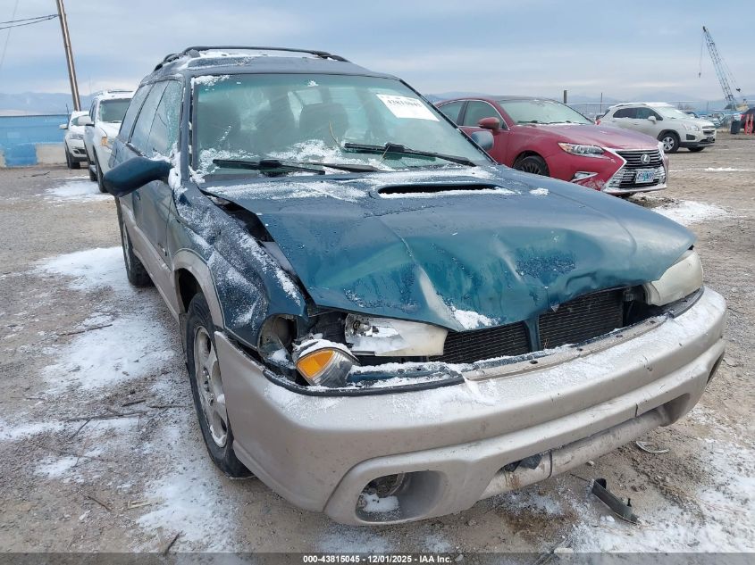 1999 Subaru Legacy 30Th Ann. Outback Ltd./Outback VIN: 4S3BG6855X7658325 Lot: 43815045