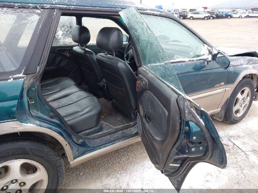 1999 Subaru Legacy 30Th Ann. Outback Ltd./Outback VIN: 4S3BG6855X7658325 Lot: 43815045