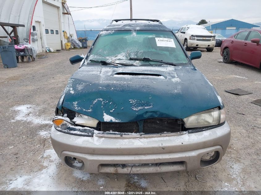 1999 Subaru Legacy 30Th Ann. Outback Ltd./Outback VIN: 4S3BG6855X7658325 Lot: 43815045