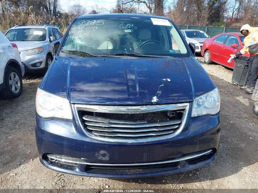 2012 Chrysler Town & Country Touring VIN: 2C4RC1BG5CR259995 Lot: 43815046