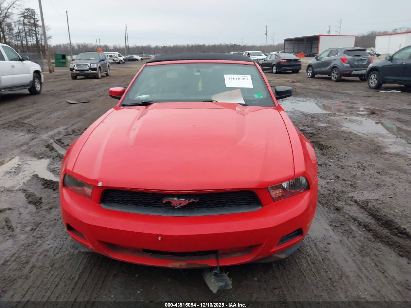 2012 Ford Mustang V6 Premium VIN: 1ZVBP8EMXC5205330 Lot: 43815054