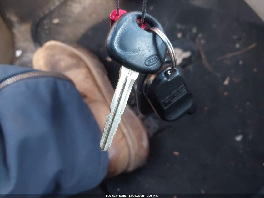 2009 Kia Rondo Lx VIN: KNAFG529197273447 Lot: 43815056