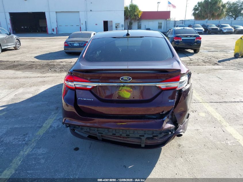 2017 Ford Fusion Se VIN: 3FA6P0H79HR339929 Lot: 43815098