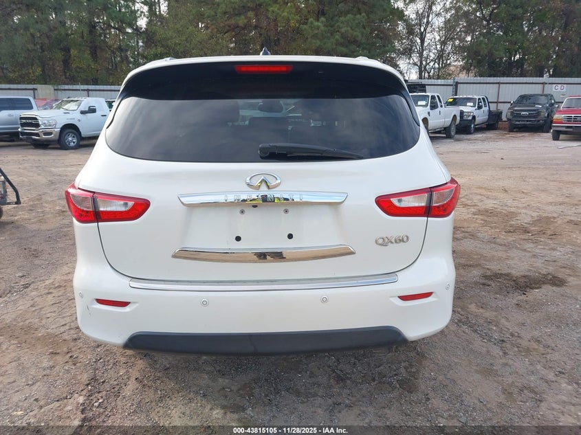 2015 Infiniti Qx60 VIN: 5N1AL0MNXFC501238 Lot: 43815105