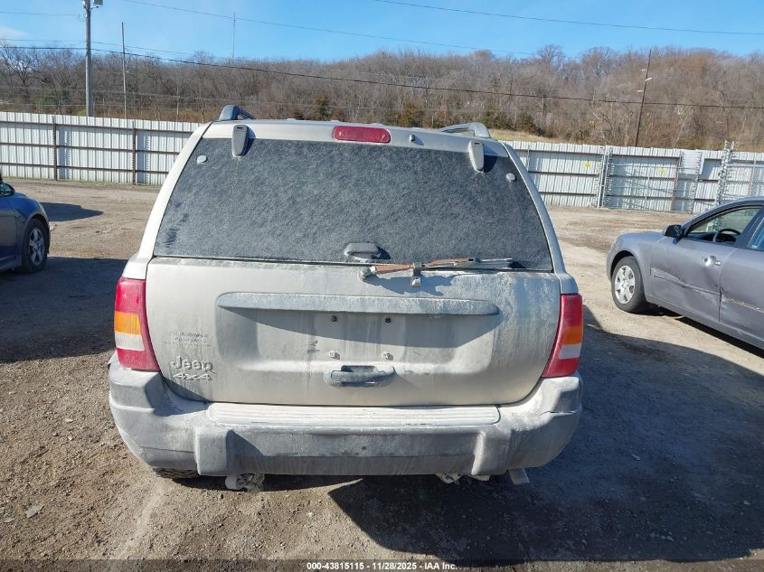 2003 Jeep Grand Cherokee Laredo VIN: 1J4GW48S73C616964 Lot: 43815115