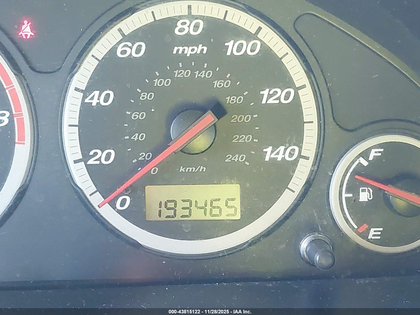 2004 Honda Cr-V Lx VIN: SHSRD78494U242250 Lot: 43815122