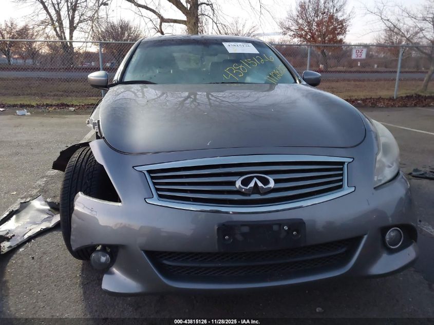 2011 Infiniti G25X VIN: JN1DV6AR0BM652358 Lot: 43815126