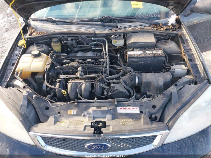 2005 Ford Focus Zx4 VIN: 1FAFP34N55W301936 Lot: 43815132