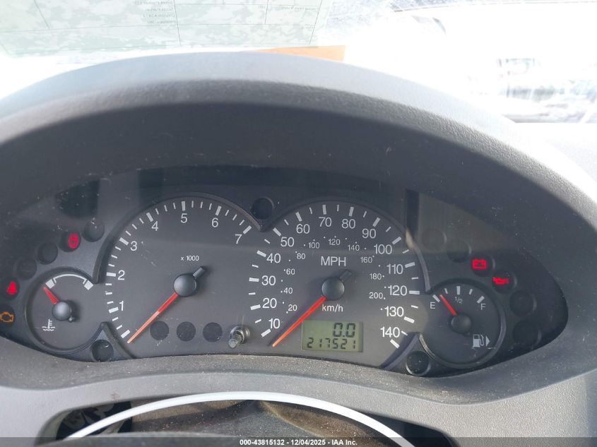 2005 Ford Focus Zx4 VIN: 1FAFP34N55W301936 Lot: 43815132