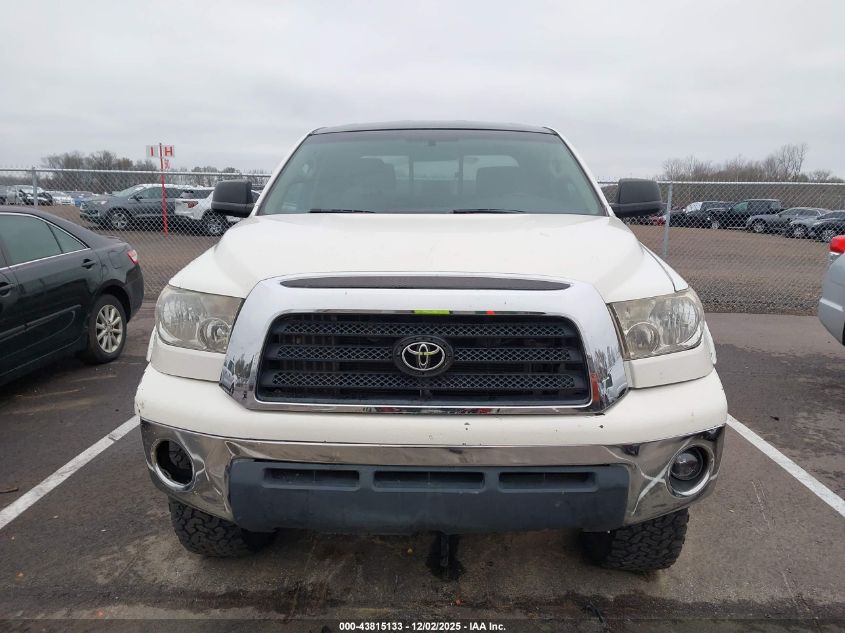 2009 Toyota Tundra Sr5 5.7L V8 VIN: 5TFRV54199X073168 Lot: 43815133