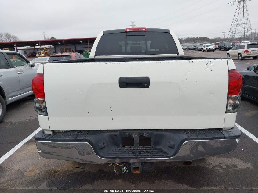 2009 Toyota Tundra Sr5 5.7L V8 VIN: 5TFRV54199X073168 Lot: 43815133